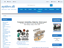 Tablet Screenshot of nytdrev.dk